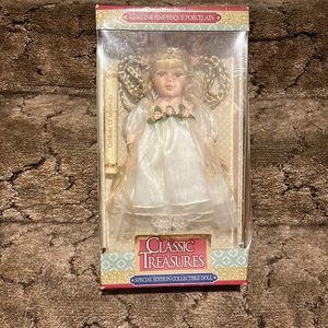 Genuine Bisque Porcelain classic Treasure Doll